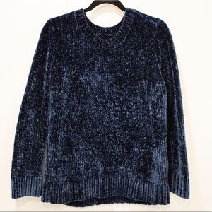 Orvis Navy Blue Soft Sweater Shirt